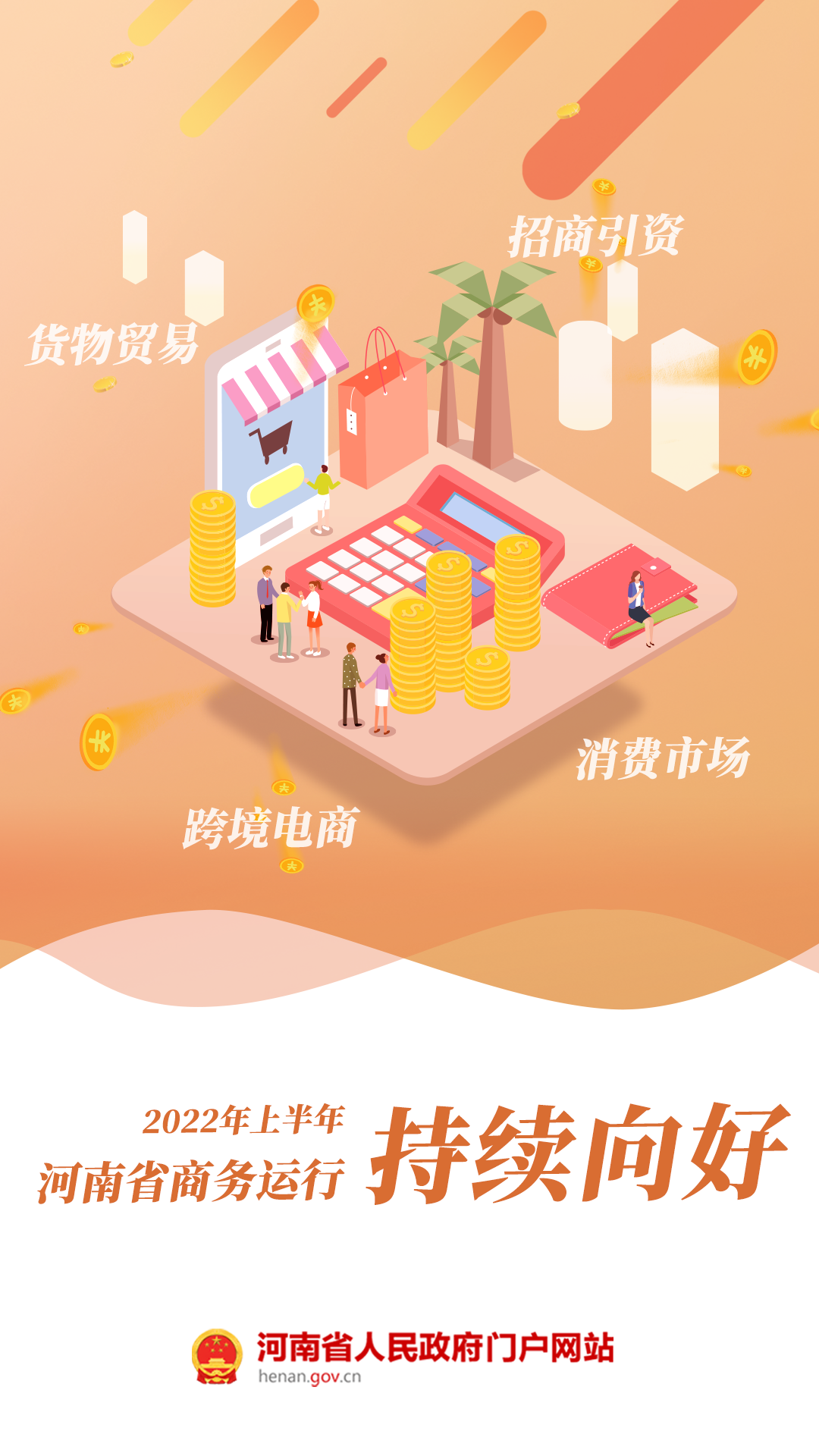 数说丨2022年上半年河南省商务运行分析报告来了 数说丨2022年上半年河南省商务运行分析报告来了