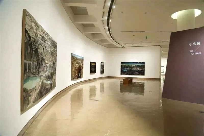 河南省艺术名家推介工程：会见大地——于会见作品展在陕西省美术博物馆开幕