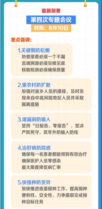 省委召开新冠肺炎疫情防控工作第四次专题会议