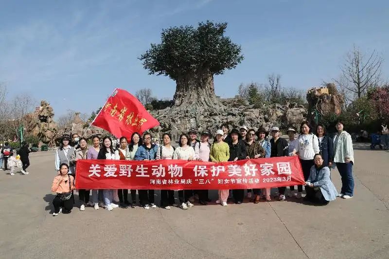 省林业局开展“三八”妇女节暨  野生动物保护宣传活动