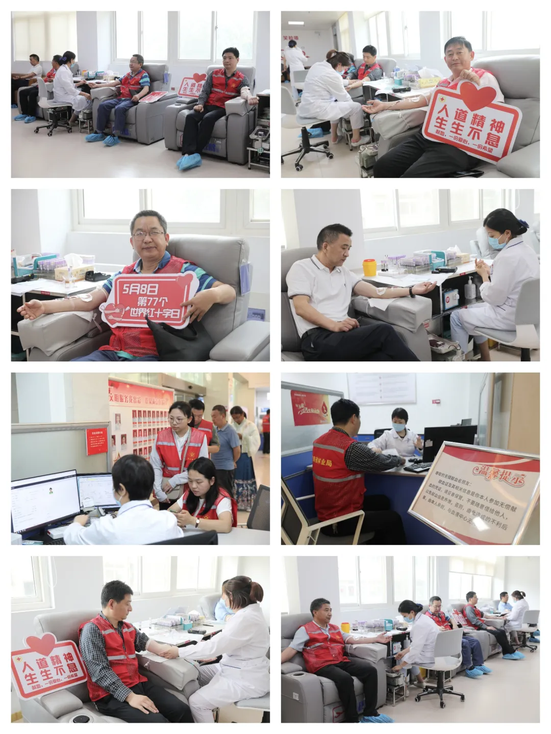 省林业局组织党员干部职工开展无偿献血活动