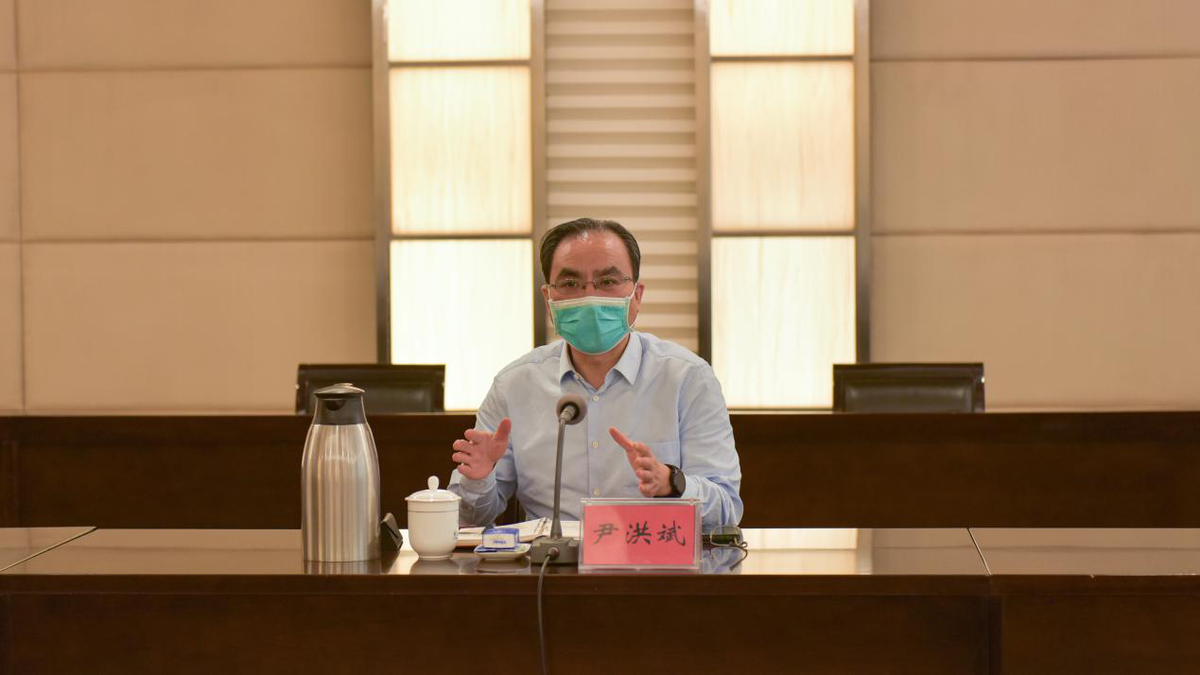 省委教育工委专职副书记尹洪斌督导高校疫情防控工作并组织召开思政课教师座谈会  新闻资讯  第2张