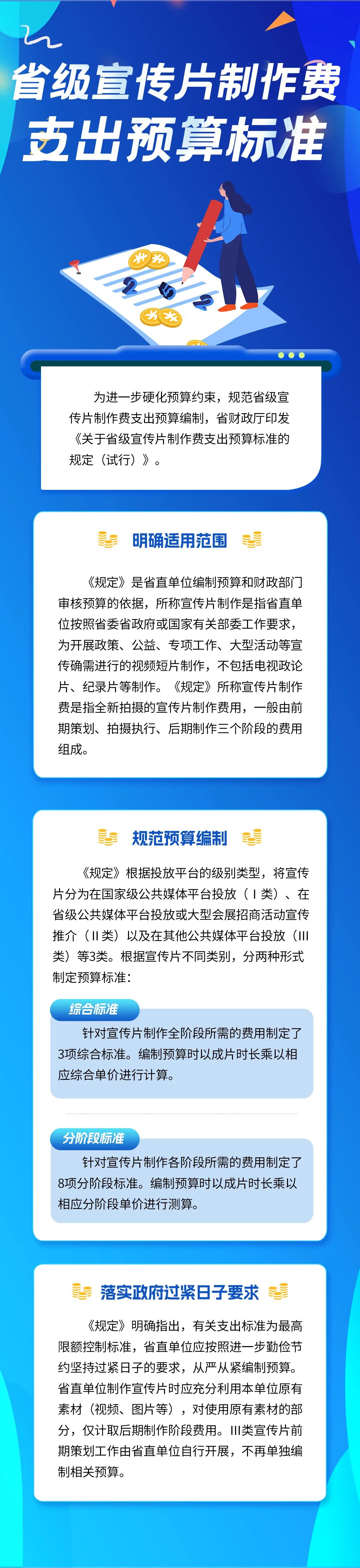 省财政厅出台四项预算支出标准规范相关领域预算管理