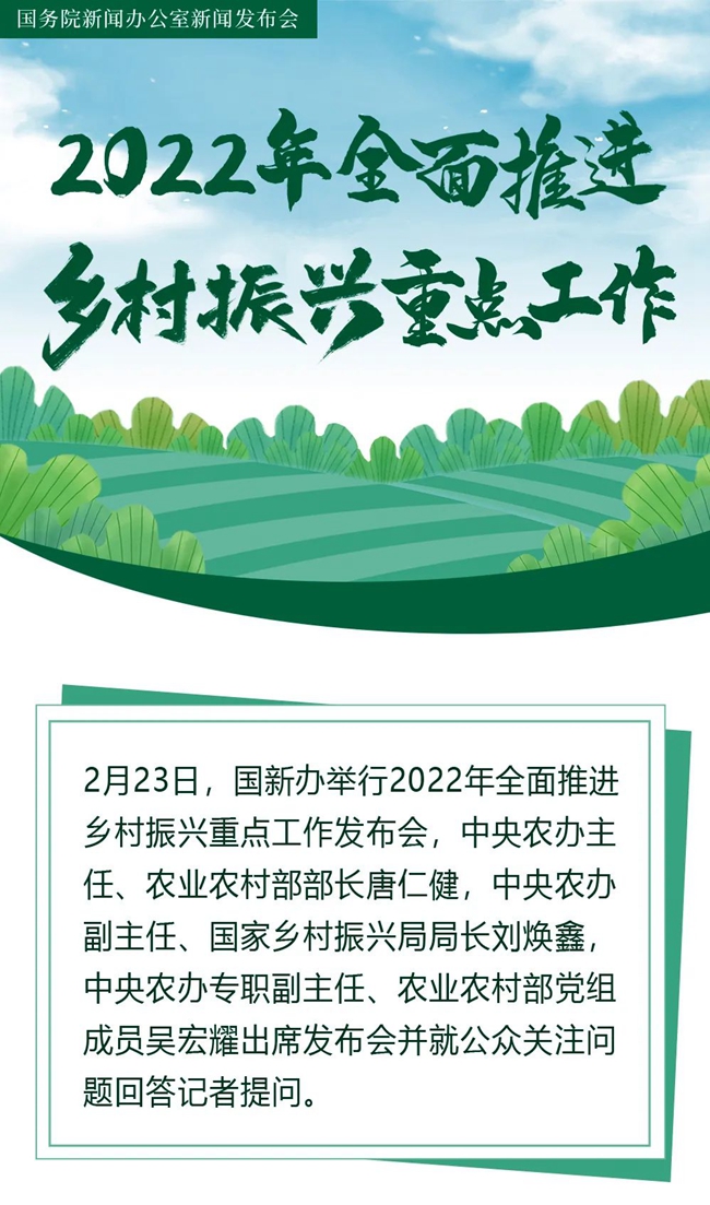 一圖讀懂權(quán)威解讀 | 2022年中央一號(hào)文件