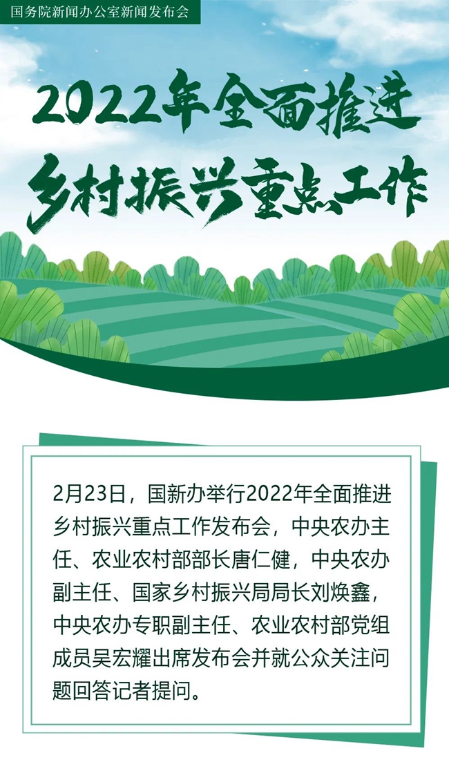 【农民日报】一图读懂权威解读：2022年中央一号文件