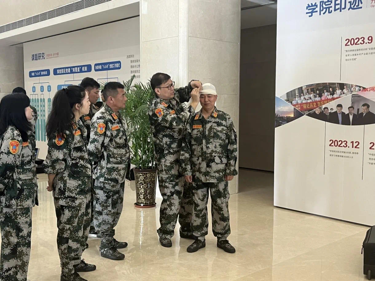漯河市开展国防动员（人民防空）专业保障队伍骨干集训暨市国动办机关“准军事化”训练