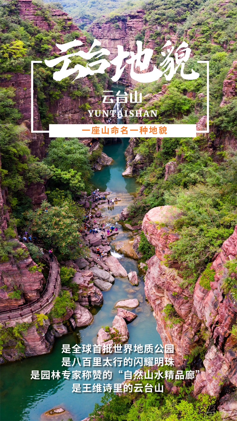 云台山：一座山命名一种地貌