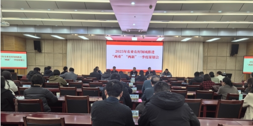 省农业农村厅  省发改委联合召开 2025年农业农村领域推进“两重”“两新”第一季度谋划会