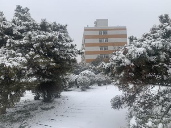 吉林工商学院雪景图片