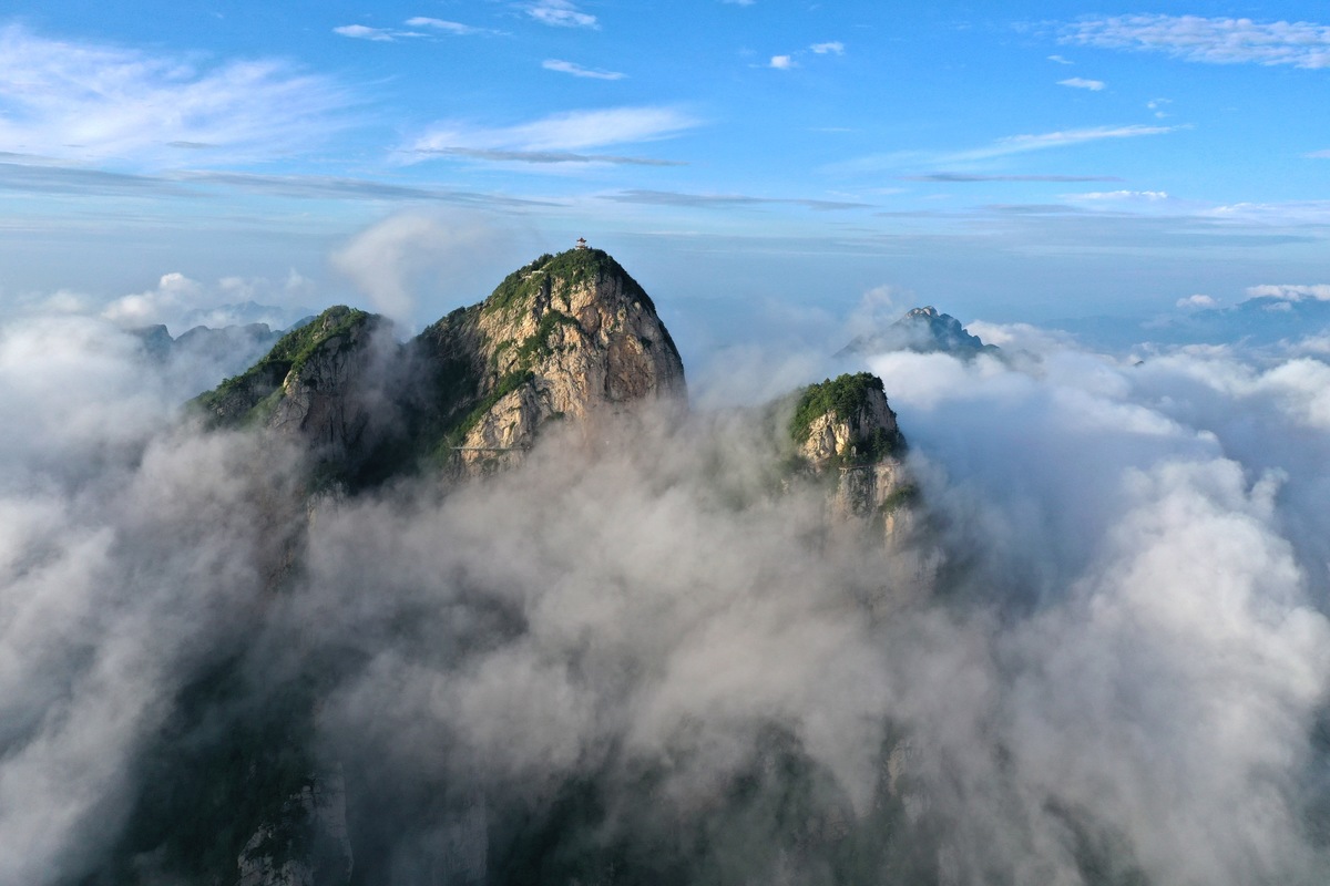 【行走河南·读懂中国】老界岭云海漫卷美如画