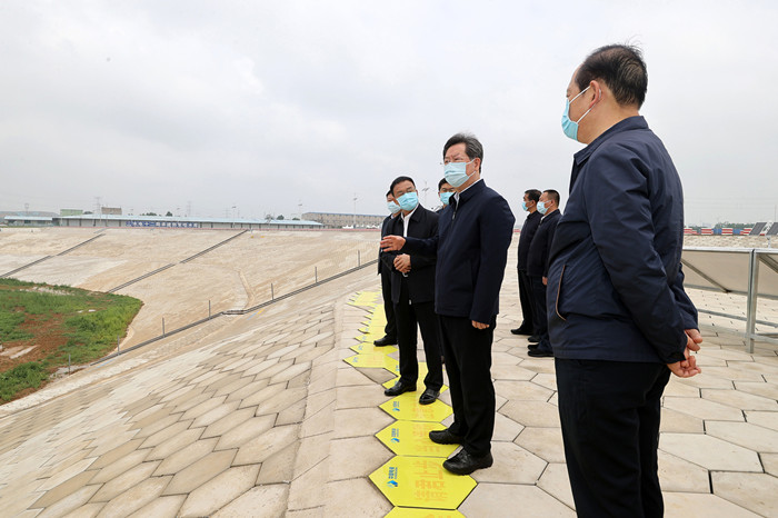 楼阳生到郑州市调研防汛备汛工作