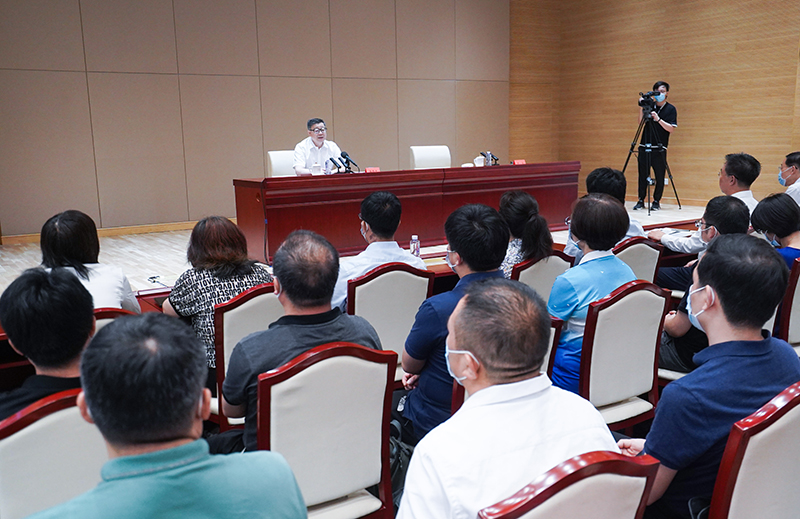 7月7日，党史学习教育中央宣讲团成员王伟光在第二场报告会上作宣讲报告。