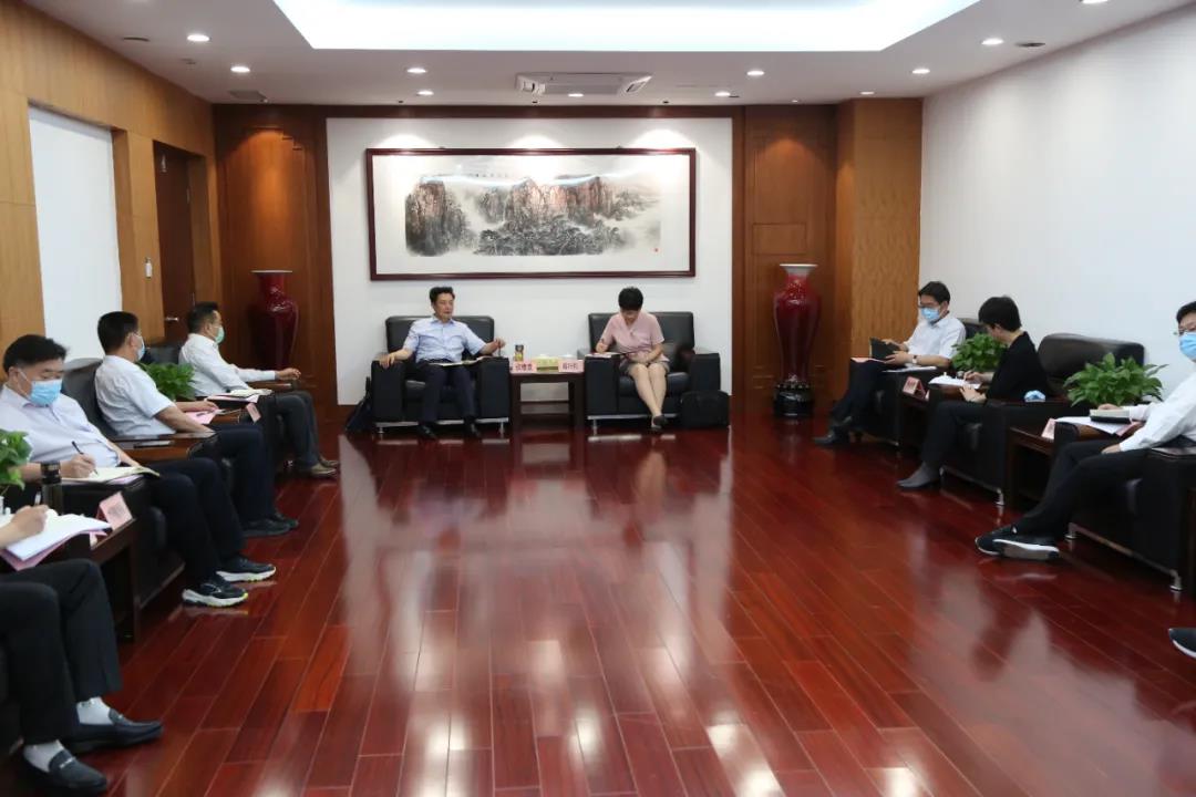 张建慧会见焦作市委书记葛巧红、市长李亦博一行