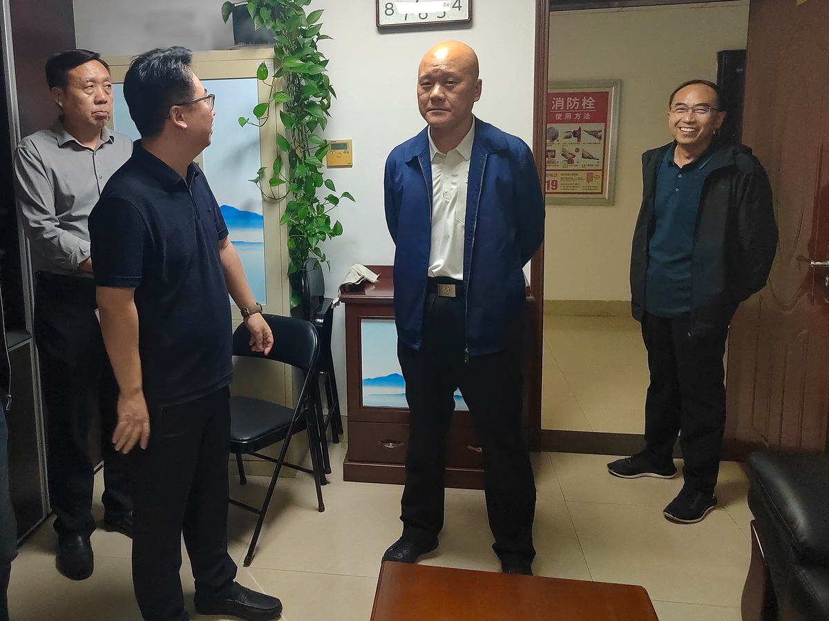 孔剑君到厅机关综合办公楼、经三路办公区实地调研精神文明创建工作