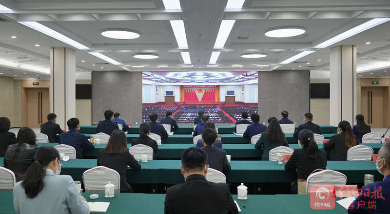 我市组织收看收听庆祝中国共产主义青年团成立100周年大会