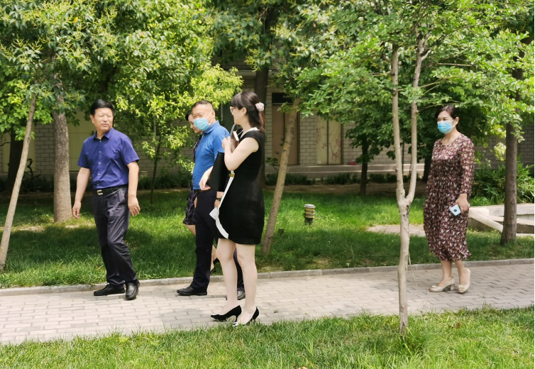 【精神文明】王承启副厅长到经三路办公区实地检查指导精神文明建设工作