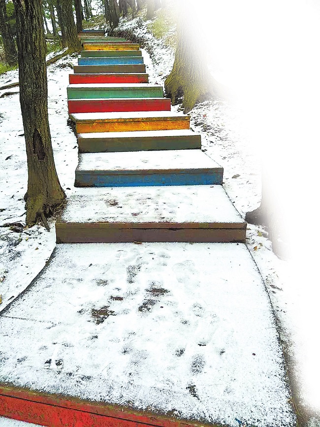 下雪了
