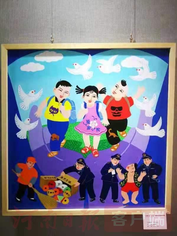 舞阳农民画护苗茁壮成长