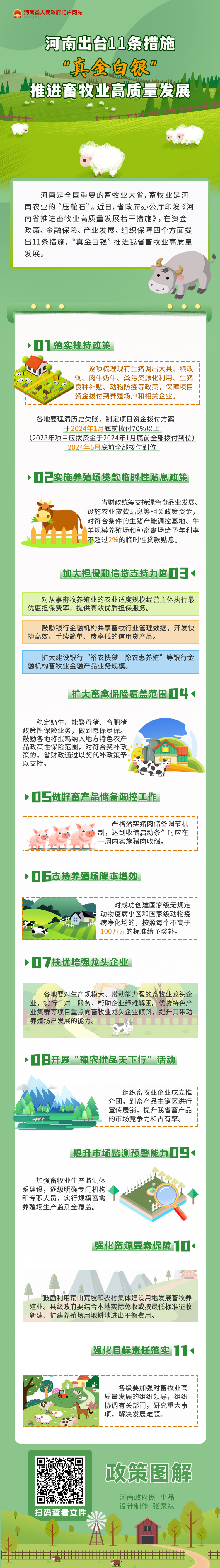 一圖讀懂丨河南出臺11條措施 “真金白銀”推進畜牧業(yè)高質(zhì)量發(fā)展