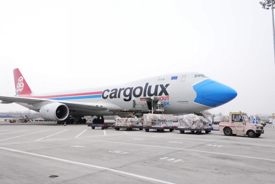 卢森堡货航在郑州顺利完成第5000个航班运营