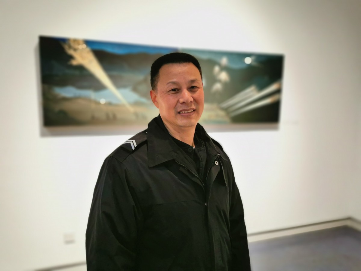 隐藏在美术馆的“扫地僧”？保安老王讲画，馆长听了很震惊
