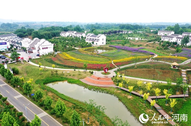 【行走河南·读懂中国】光山东岳村：多彩田园更出彩