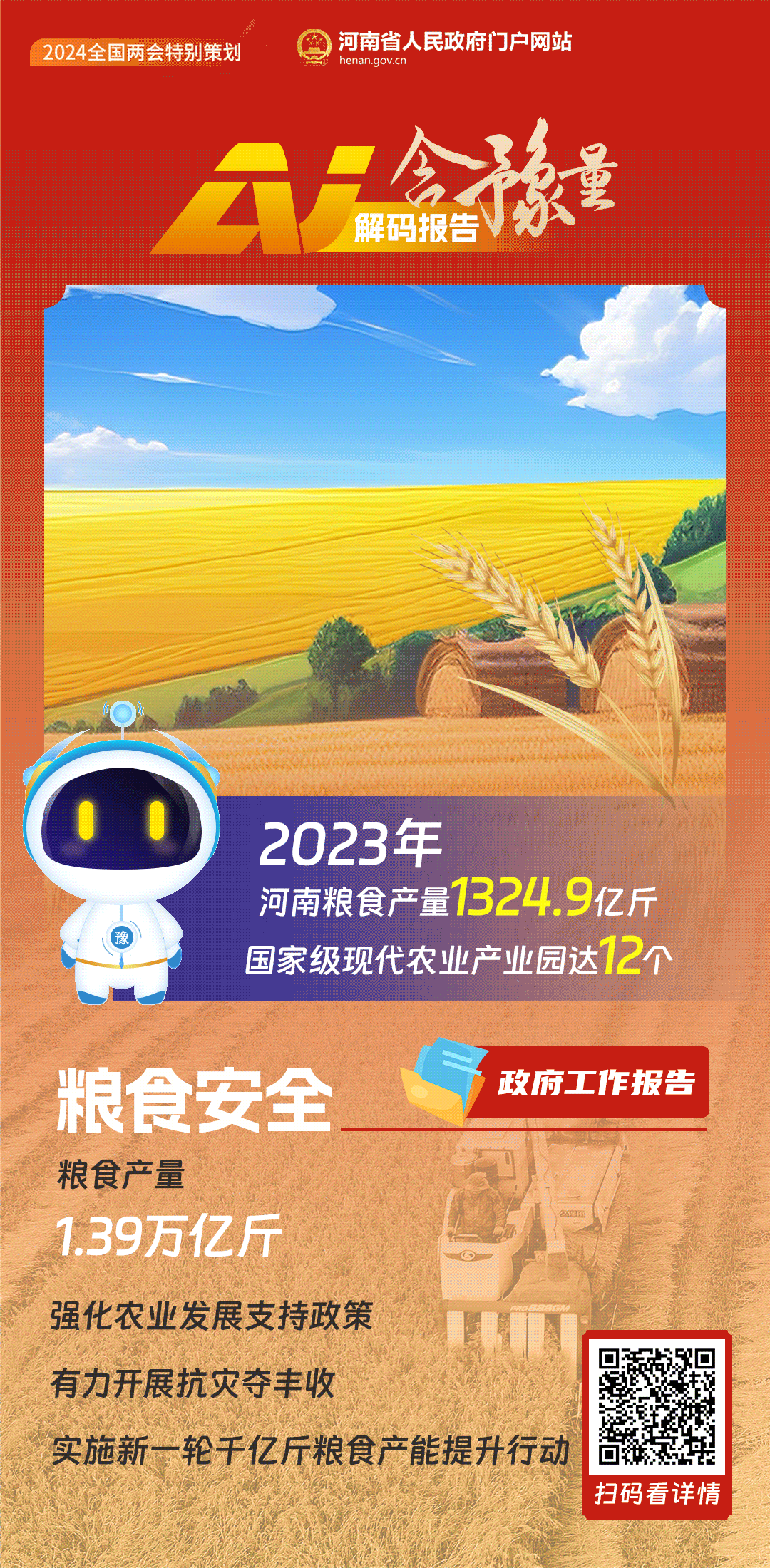 动海报丨AI解码报告含“豫”量