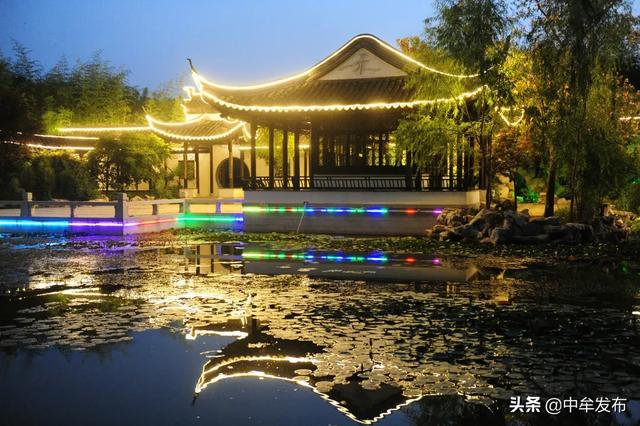 夜游中牟为“醉美•夜郑州”增添别样绚丽