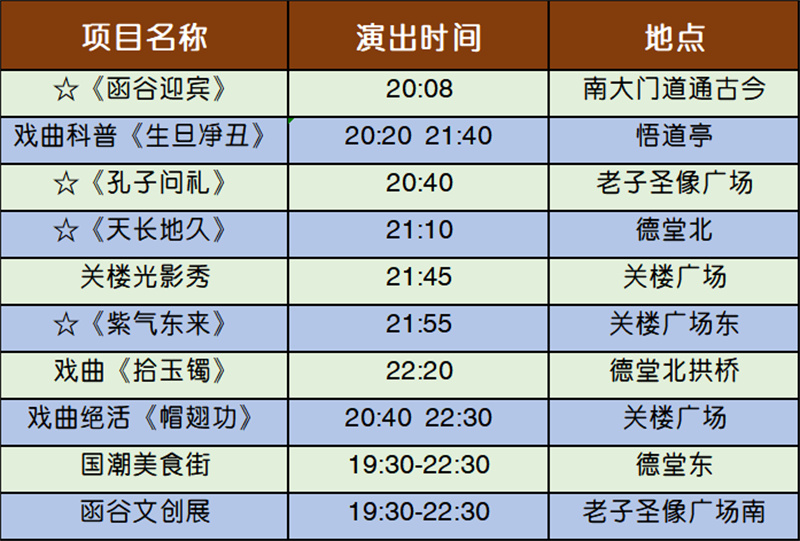 函谷关夜游正式启动 带您一秒穿“越”