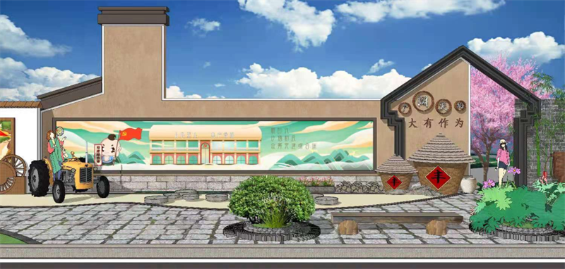 修武县沙墙村：美学引领扮靓古老村庄