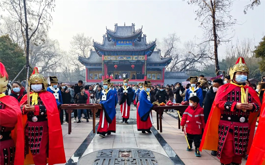 2023商丘火神台庙会非遗文化节迎来开门红