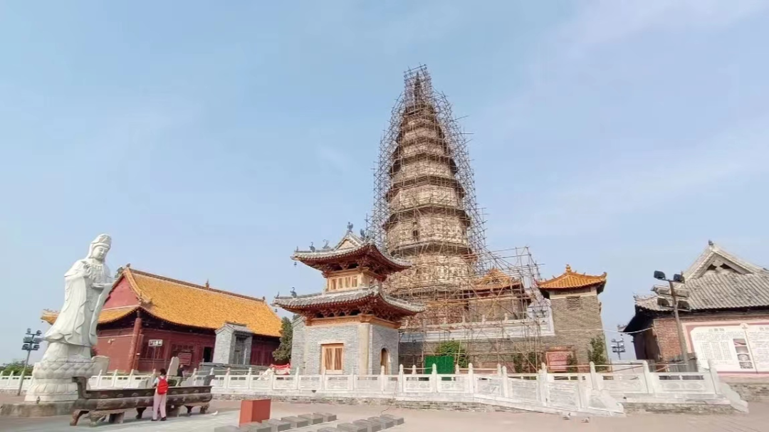 宝丰香山寺大悲观音大士塔及碑刻修缮工程通过竣工初验
