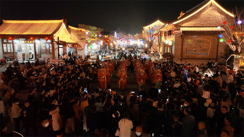 河南省国家级夜间文化和旅游消费集聚区掠影④｜浚县古城夜市喧 “烟火”沸腾新魅力