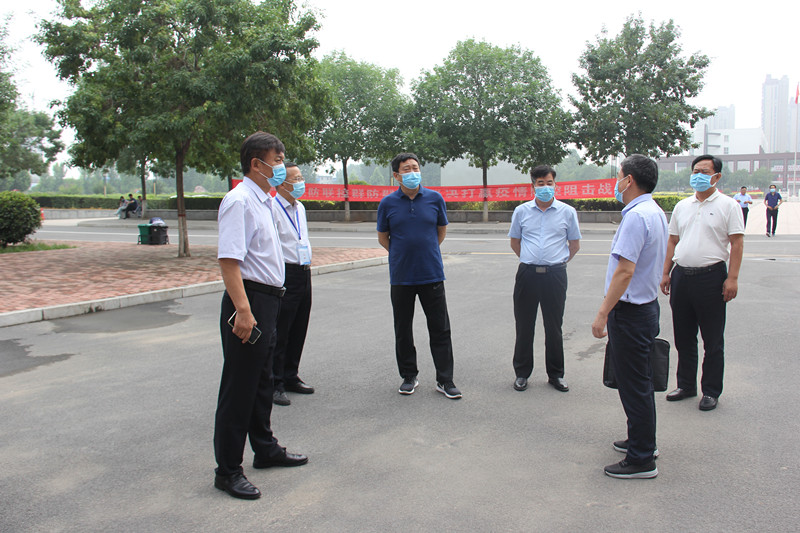 沈天良副厅长到河南工业和信息化职业学院调研指导煤矿安全培训工作