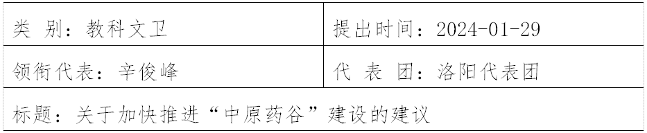 河南省第十四届人民代表大会第二次会议第663号建议及答复