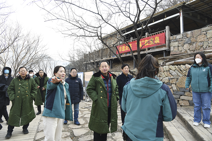 姜继鼎考察调研辉县市“黄河非遗·点亮老家河南” 青年乡村营造行动情况