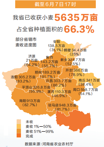 武国定：加快小麦机收进度 做强做大小麦经济