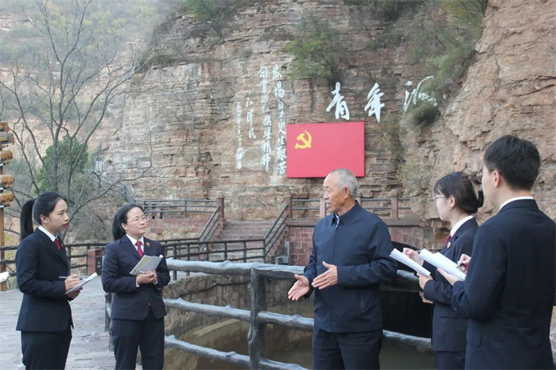 张运仁,林县小店乡南山村人,红旗渠总干渠开工,第一批上了建设工地,任