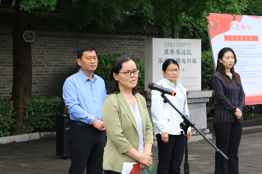 河南应用技术职业学院马克思主义学院与清丰县冀鲁豫边区革命根据地旧址纪念馆共建思想政治理论课实践教学基地