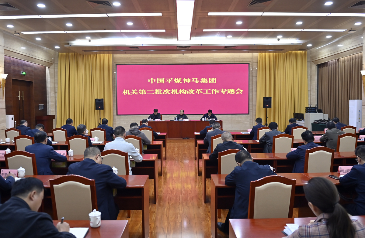平煤神马集团：认清重大意义 坚定不移推进