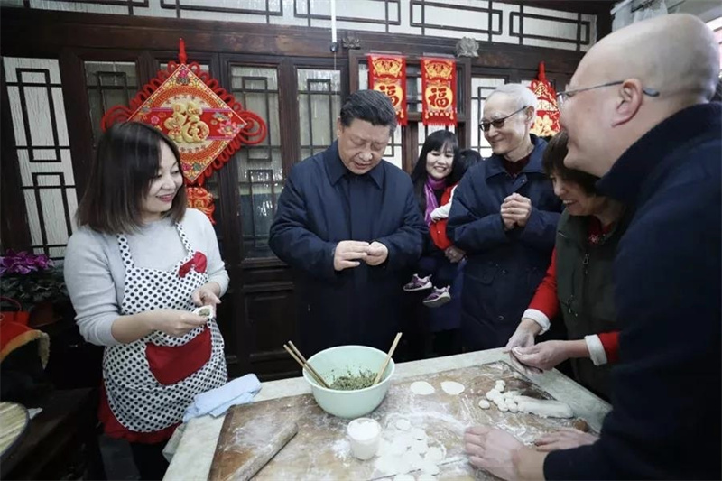 “跟着总书记一起过大年”