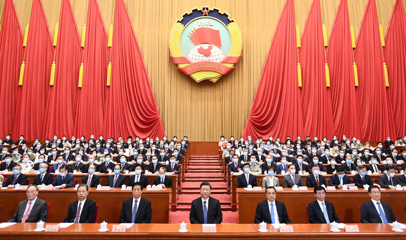 全国政协十三届三次会议闭幕 习近平李克强栗战书王沪宁赵乐际韩正王岐山出席 汪洋发表讲话