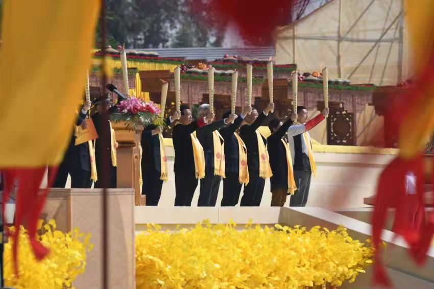 现场美图，带您领略庄严神圣的拜祖大典