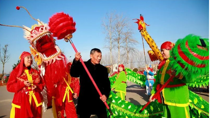 【行走河南·读懂中国】<br>行走河南·云游非遗影像展：苏家作龙凤灯舞