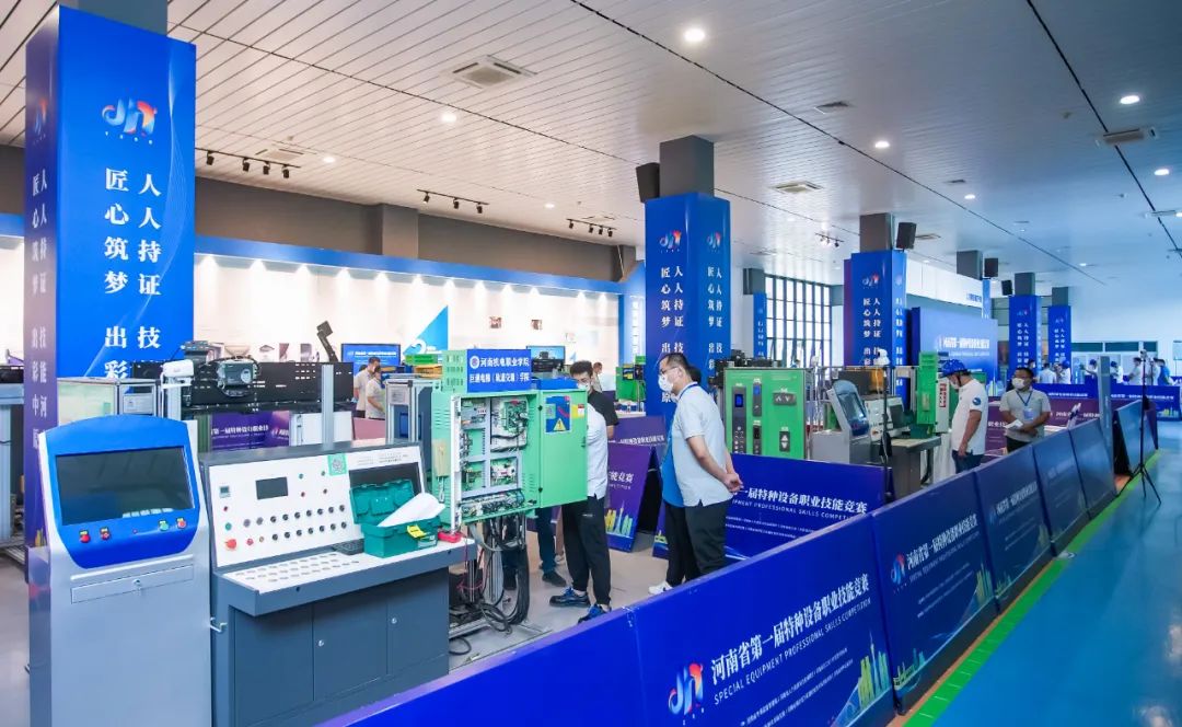 河南省首屆電梯安裝維修工競賽在新鄭舉行