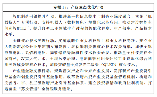 河南省人民政府关于印发河南省十四?rdquo;战略性新兴产业和未来产业发展规划的通知