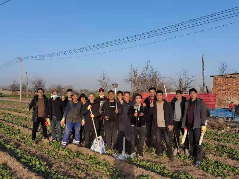黄河流域林木育种创新中心项目开展土地确权定界工作