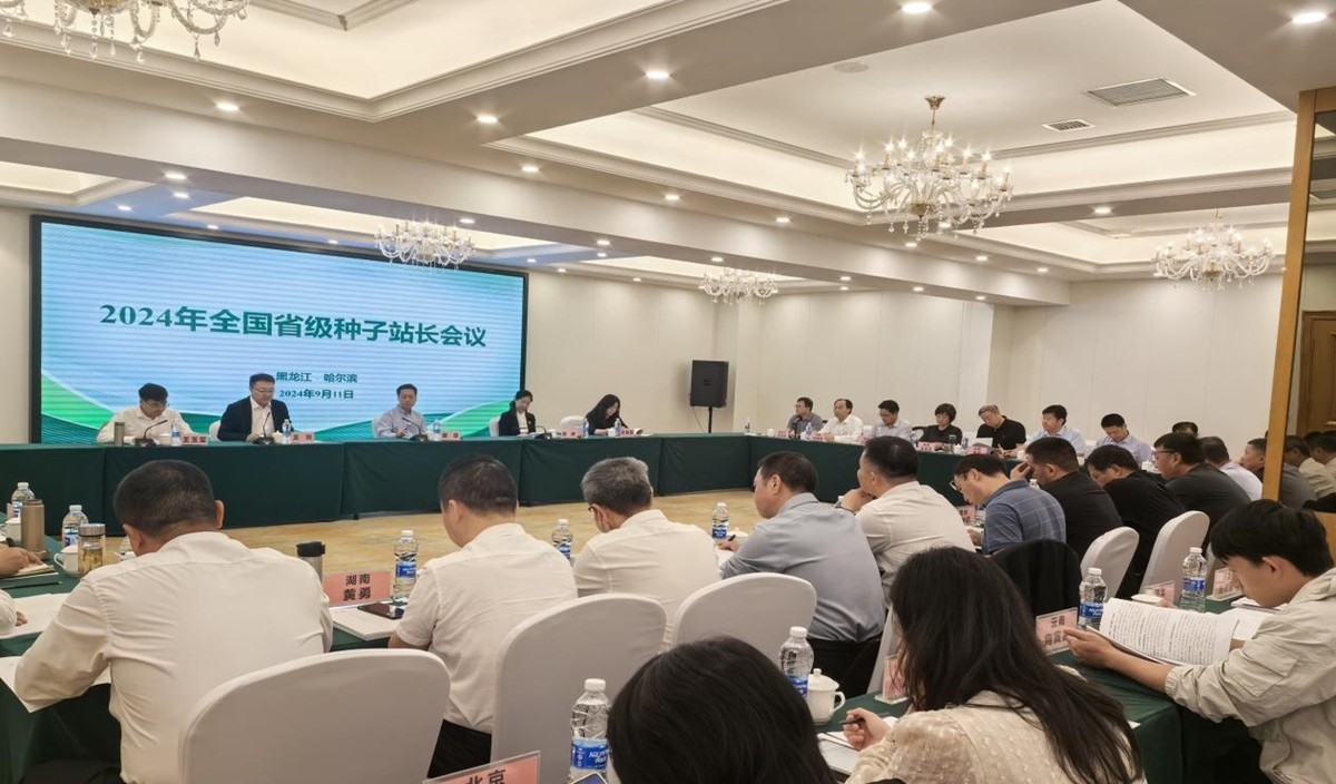 河南省種業(yè)發(fā)展中心  在2024年全國種子站長會上作典型發(fā)言