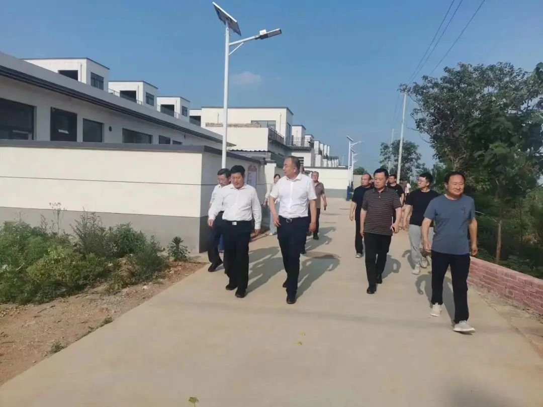 省发展改革委一级巡视员刘文生赴新密<br>调研指导灾后恢复重建对口帮扶工作