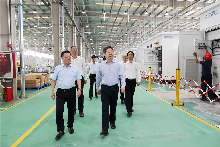 楼阳生到信阳市调研时强调 把科学家企业家紧密联系起来 加快培育发展新质生产力